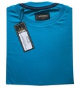 БОЛЬШАЯ МУЖСКАЯ ФУТБОЛКА, СИНЯЯ СИНЯЯ, РАЗМЕР 5XL