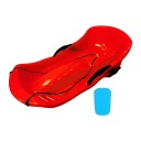 Снігові санчата з високою спинкою для 2 вершників з мотузкою Classic Red