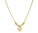Золотое ожерелье, позолоченное 18-каратное золото, бохо, женская хирургическая сталь 316L, знаменитость