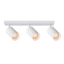 ТОЧЕЧНЫЙ СВЕТИЛЬНИК НАВЕРХНЕГО МОНТАЖА M3 ПОЛОСКА 3XGU10 БЕЛАЯ