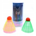 РАЗНОЦВЕТНЫЕ ПЛАСТИКОВЫЕ СТАВНИ ДЛЯ БАДМИНТОНА, НАБОР ИЗ 6 ШТ.