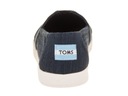 TOMS AVALON NAVY SLUBBY COTTON espadril EU 36,5 Model AVALON