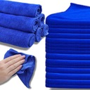 10 салфеток из микрофибры для полировки салона автомобиля.