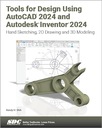Инструменты для проектирования с использованием AutoCAD 2024 и Autodesk Inventor 2024: эскиз от руки