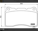 ZAPATAS DE FRENADO CADILLAC STS 05- PARTE DELANTERA 