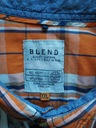 BLEND košeľa krátky rukáv 100% bavlna XXL 44/45 Dominujúca farba oranžová