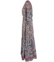 Dlhé vzdušné šaty v štýle etno hippie indické vzory SHANTI unisize Veľkosť uniwersalny