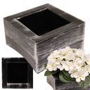 КВАДРАТНАЯ ЧАША ЦВЕТОЧНЫЙ ГОРШОК ДЛЯ КЛАДБИЩА МОГИЛА СОВРЕМЕННАЯ