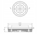 Накладка Подкладка Резиновый диск для подъемников NUSSBAUM 125 мм