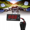ИНДИКАТОР ТЕМПЕРАТУРЫ ТЕРМОМЕТР МОТОЦИКЛ 12V LCD  фото 10