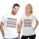 РОЖДЕСТВЕНСКИЕ ФУТБОЛКИ ДЛЯ ПАР РОЖДЕСТВЕНСКИЙ ПОДАРОК ​​2 ШТ.