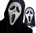 МАСКА КРИК с капюшоном Scream HALLOWEEN MASKS B