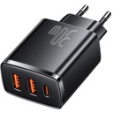 БЫСТРОЕ СЕТЕВОЕ ЗАРЯДНОЕ УСТРОЙСТВО BASEUS ДЛЯ ТЕЛЕФОНА 3X USB USB-C 30 Вт PD QC 3.0 AFC