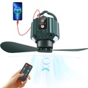 ТЕНТОВЫЙ ВЕНТИЛЯТОР СО СВЕТОДИОДНЫМИ ЛАМПАМИ 3-СКОРОСТНОЙ КЕМПИНГОВЫЙ ВЕНТИЛЯТОР USB