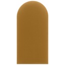 Желтая мягкая панель 30х100 см