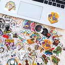 МУЗЫКАЛЬНЫЕ СТИКЕРЫ STICKERBOMB MUSIC MIX СТИКЕРЫ 50 шт.