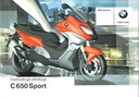 BMW C 650 SPORT ПОЛЬСКИЙ РУКОВОДСТВО ПОЛЬЗОВАТЕЛЯ...