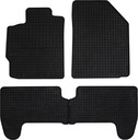 TOYOTA YARIS 2 II 05-10 коврики резиновые + СТОПОРЫ