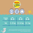 Многоразовые подгузники для плавания HUGGIES 2-3 5-11 кг.