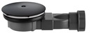 RADAWAY Сифон для душа R400 SLIM BLACK черный