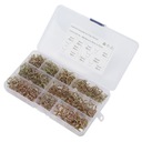 Набор хомутов топливных шлангов для мотоциклов, квадроциклов и лодок из 345 штук.