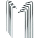 СЕЛЕДКА ДЛЯ ПАЛАТКИ 17см НАБОР 10 шт.