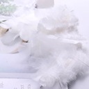 Перья декоративные белые перья DIY 190 шт 12г