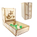 БАШНЯ ДЛЯ КОСТЕЙ НА НАВЕСНОЙ БОРЕ ДЕРЕВЯННАЯ БАШНЯ ДЛЯ КОСТЕЙ 15 СМ