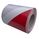 Лента сигнальная односторонняя 80мм 100м