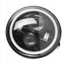 7 ДЮЙМИ ФАРА ФАРА LED (СВІТЛОДІОД) ПЕРЕДНЯ 60W ЦІЛИЙ RING АНГЕЛ EYE DO JEEPA WRANGL  (18501891402) фото min 11