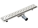 Линейный слив 90 см Low AGOS INOX