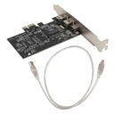 PCIE do 1394 3 Porty Rozszerzenie FireWire z Producent bez marki