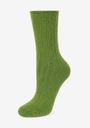 Beztlakové ponožky z jahňacej vlny Art. 0251 36/38 SVETLO ZELENÁ Značka CERBER