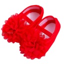 Весенние красные туфли, цветок, 10 см.