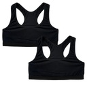 2X TOP BIUSTONOSZ STANIK DZIEWCZYNKA BAWEŁNIANY BEZ WKŁADEK SPORT 128/134