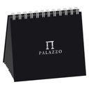 Szkicownik Palazzo - 207 x 207 mm - 160 g - czarne kartki