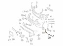 MERCEDES-BENZ M-CLASS W164 AVANT PARE-CHOCS WIRING HARNESS A1644400837photo 9