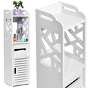 ШКАФ УЗКАЯ ДОСКА ДЛЯ ВАННОЙ, БЕЛАЯ 80x20см