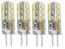 СВЕТОДИОДНАЯ ЛАМПА G4 3Вт 230В силиконовая 24LEDs
