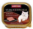 Animonda vom Feinsten Cat Adult Mix Mięsny tacka 100g Smak mix smaków