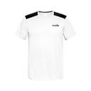 Pánske tričko Diadora SS Core T-Shirt T white/black S Značka Diadora