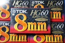 KAZETA PRE KAMERY Video8 TDK MP HG60 60 min SUPER METAL EAN (GTIN) 4902030031886