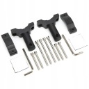 2SETS LED (СВІТЛОДІОД) LIGHT BASE КРОНШТЕЙН CNC АЛЮМІНІЙ АЛЮМІНІЙ UNIVERSAL CLAMP XI  фото 14