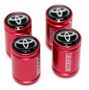 КЛАПАНОВЫЕ КРЫШКИ TOYOTA MOTORSPORT, КРАСНЫЕ, 4 ​​ШТ.