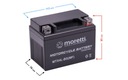 Batéria AGM (Gel) MTX4L-BS Moretti Katalógové číslo dielu MF11525