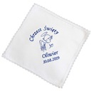 Крестильный халат GRABE с ВЫШИВКОЙ НАЗВАНИЕ - крещение мальчика