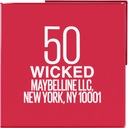 Жидкая помада Maybelline Super Stay Vinyl Ink, цвет 50 Wicked