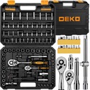 НАБОР ИНСТРУМЕНТОВ КЛЮЧИ ЧЕХОЛ ДЛЯ ИНСТРУМЕНТОВ CRV ГОЛОВКИ БИТЫ ТРЕЩОТКА DEKO