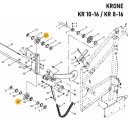 2761163 - ГЛАДКИЙ МАХОВИК ZWROTNE ЦЕПИ КАМЕРЫ ZWIJAJACEJ DO PRAS KORNE  фото 9