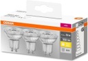 3X светодиодная лампа GU10 4.3W = 50W 350LM 2700K OSRAM